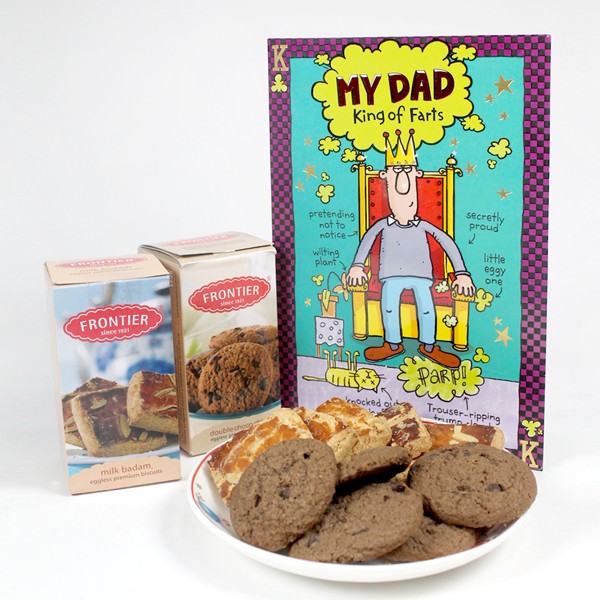 Cookies n Greeting Card for My Dad